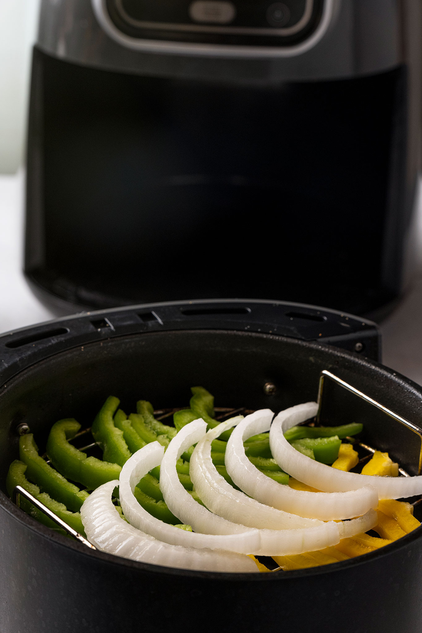 air fryer taquito building vegetables