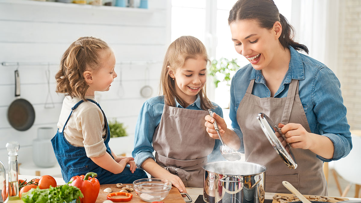 tips for cooking together as a family kids