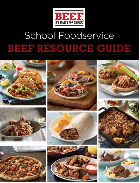 beef resource guide for school foodservice