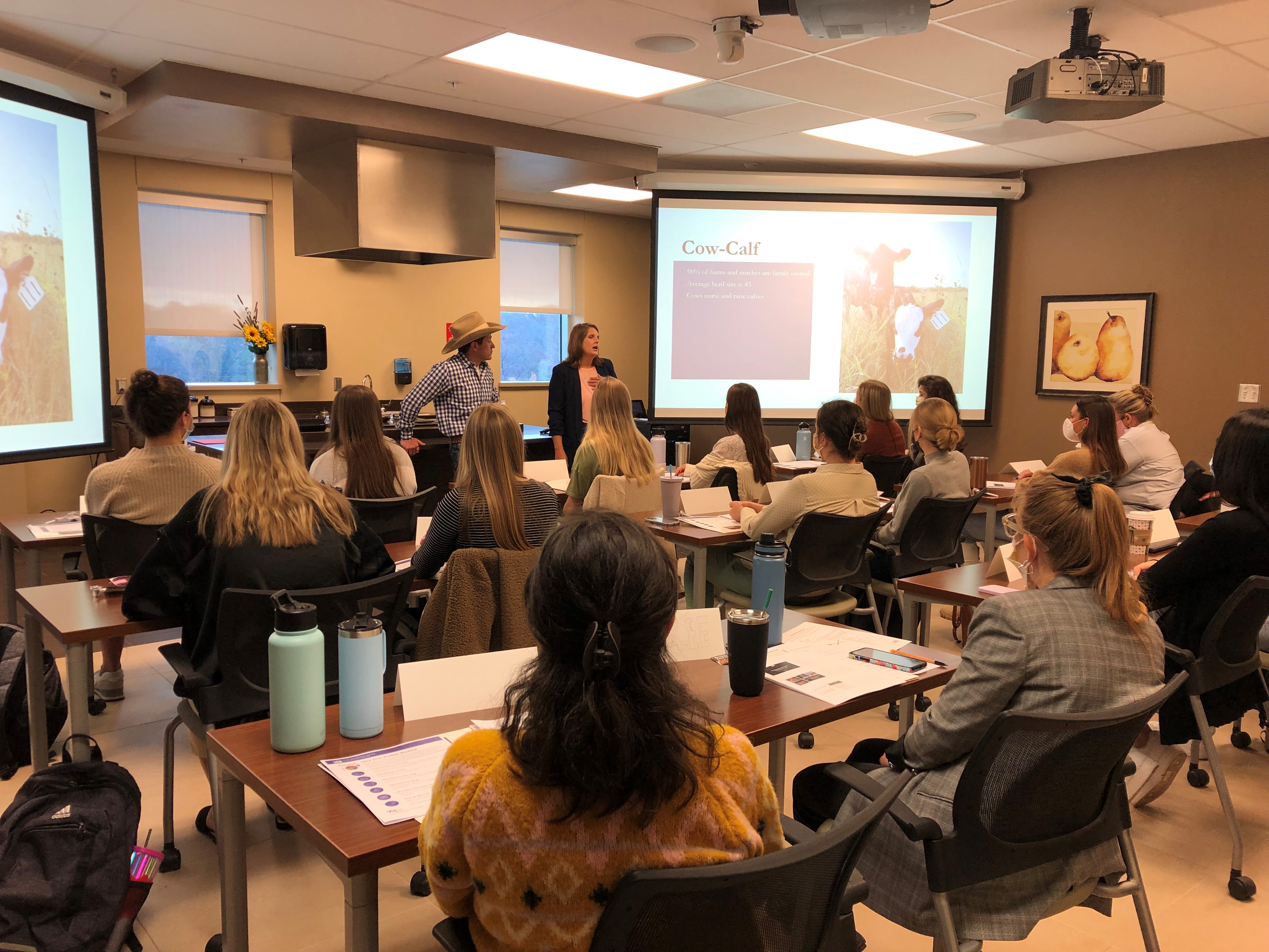 Kansas Ranchers, Pachecos, share their story with UKMC dietetic interns