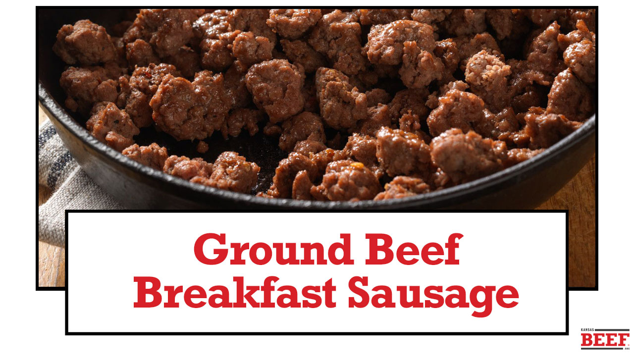 ground beef sausage