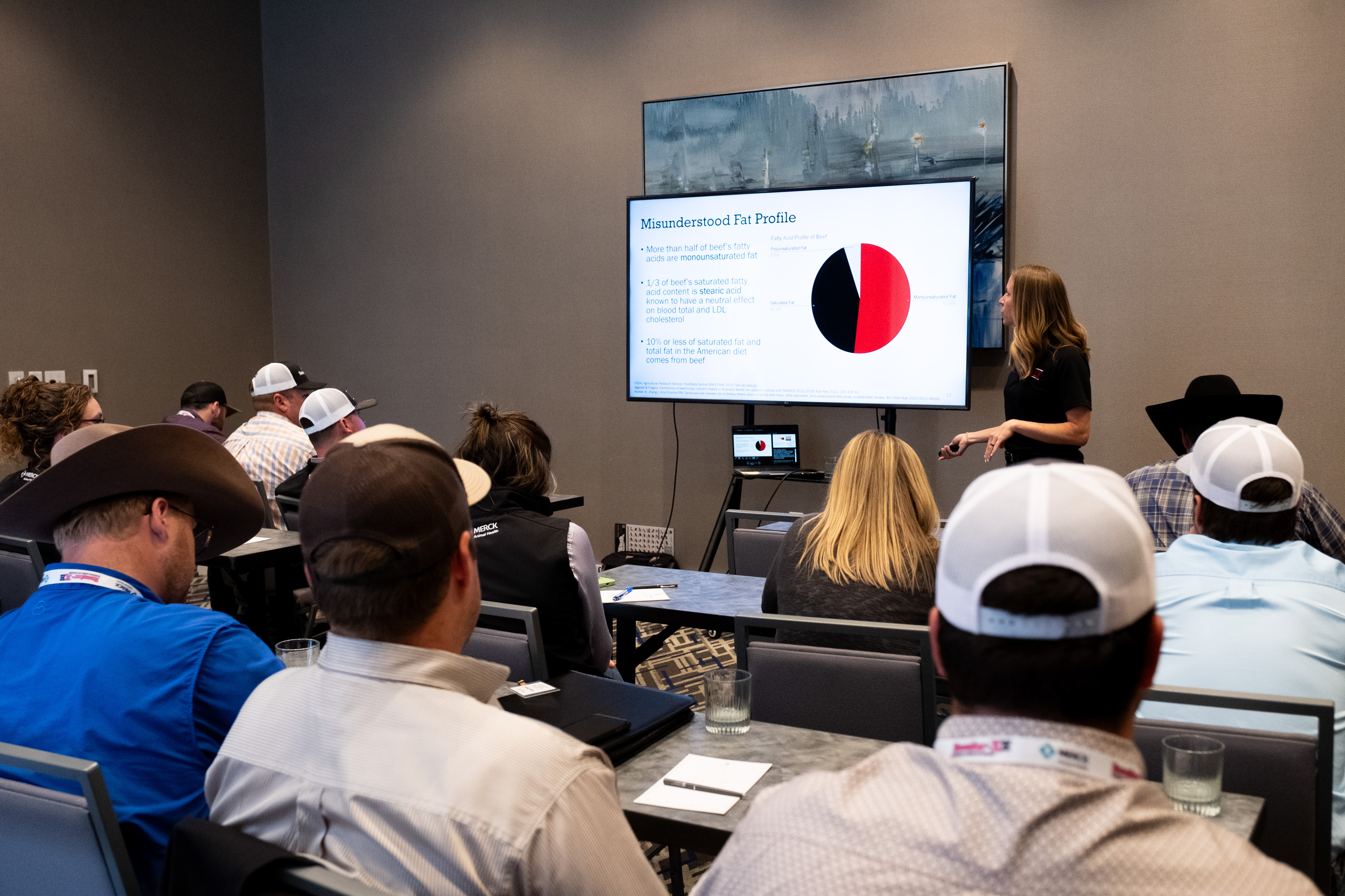 6c4ef58f-e178-923c-9d09-a119317c4430.jpg Abby Heidari presenting to the 2024 Young Stockmen cohort