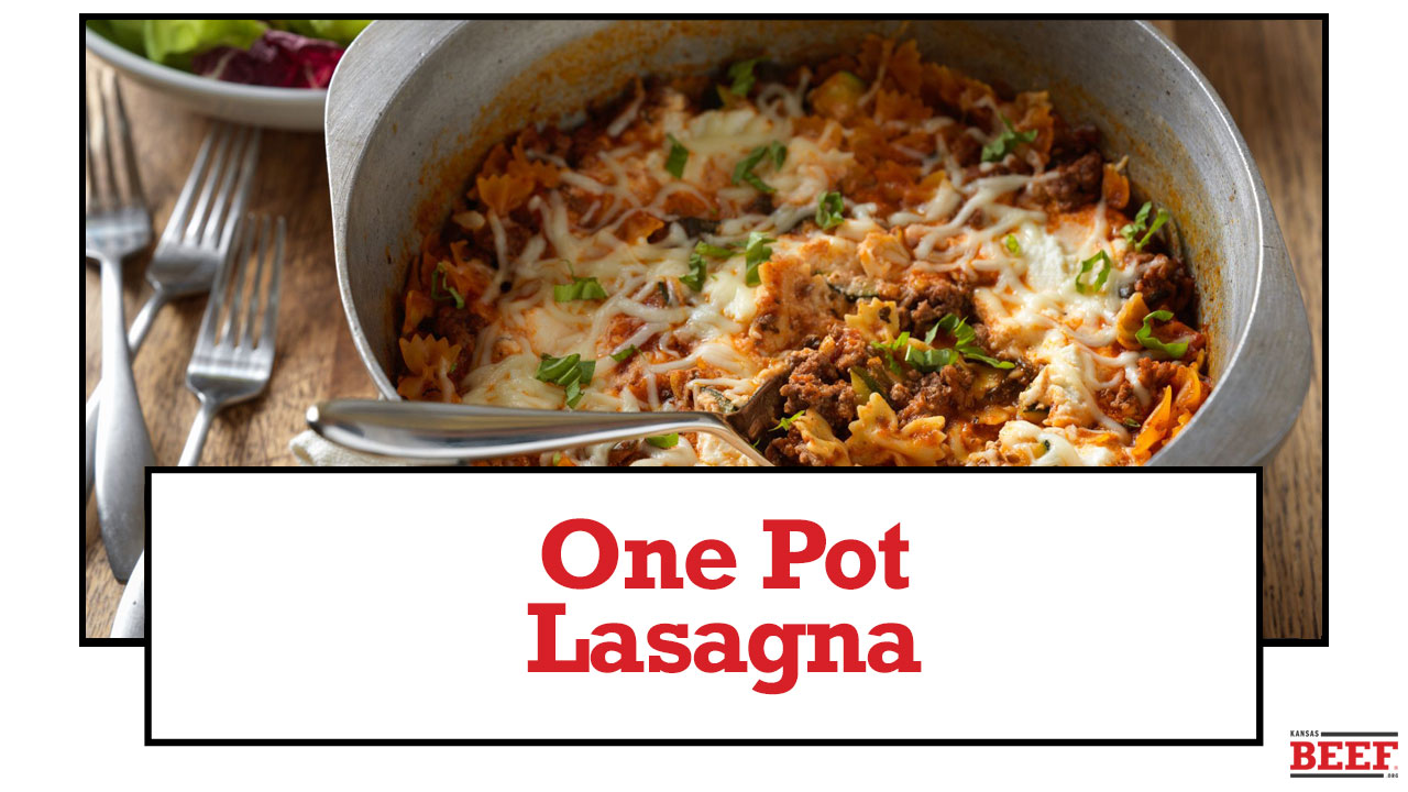 one pot lasagna