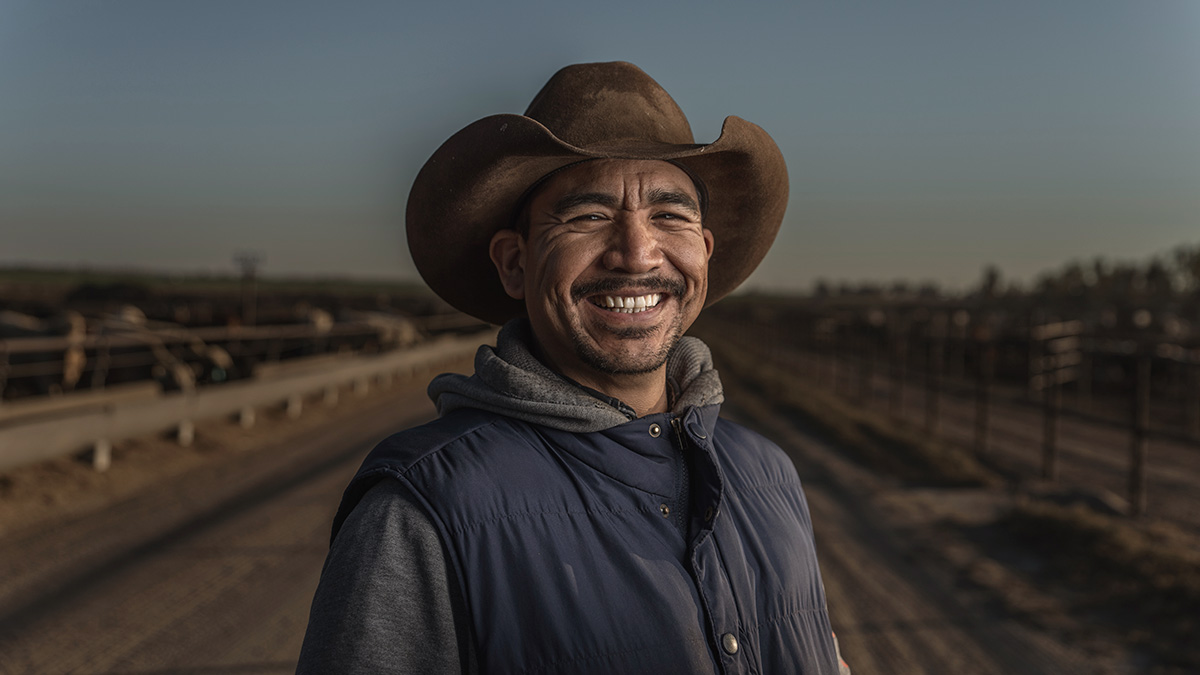 Pen Rider Cowboy Kansas Feedyard