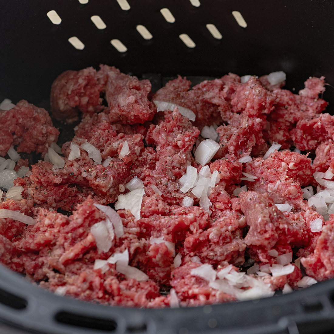 how to cook ground beef in air fryer