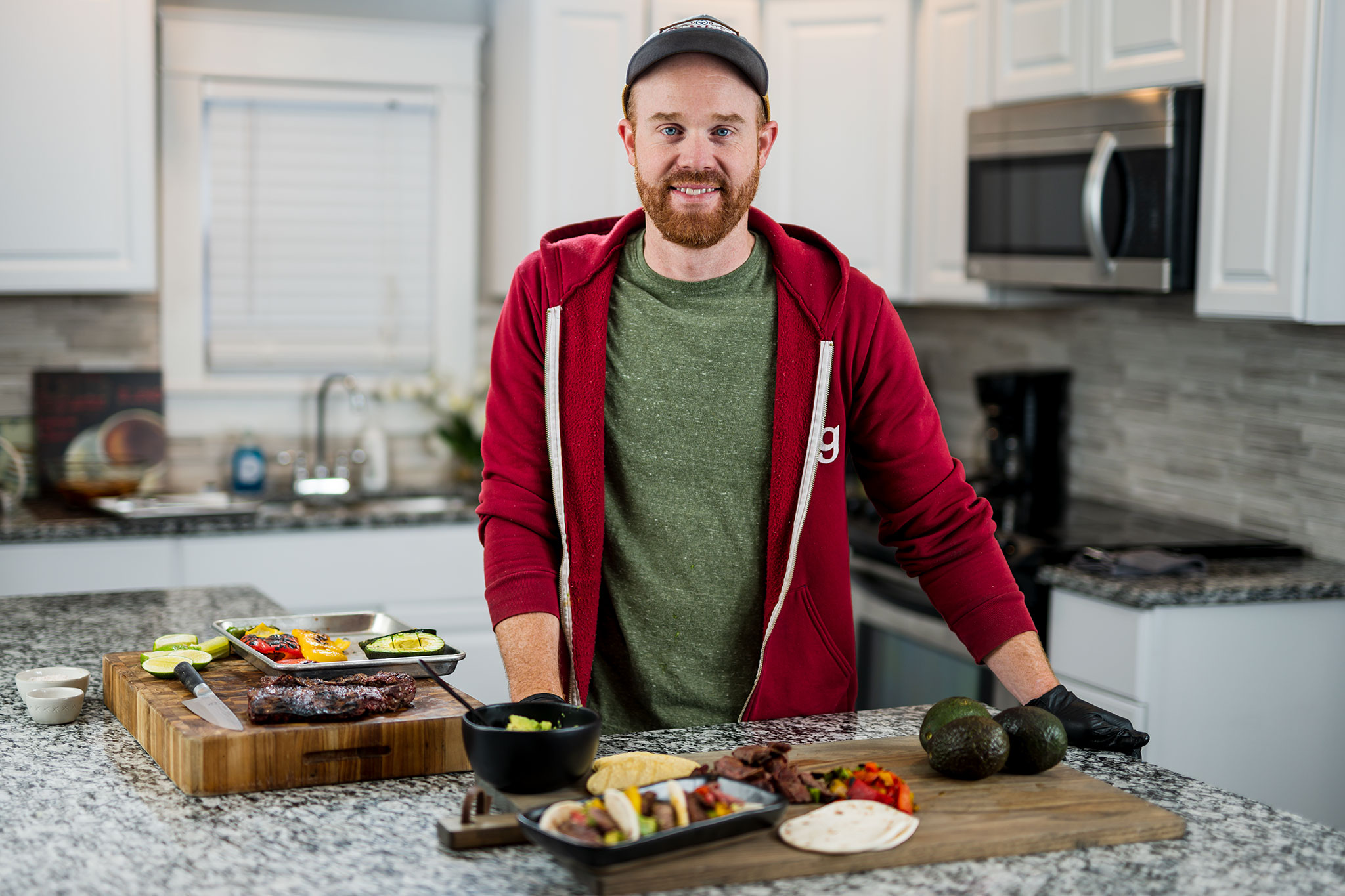 chef alex pope skirt steak tacos