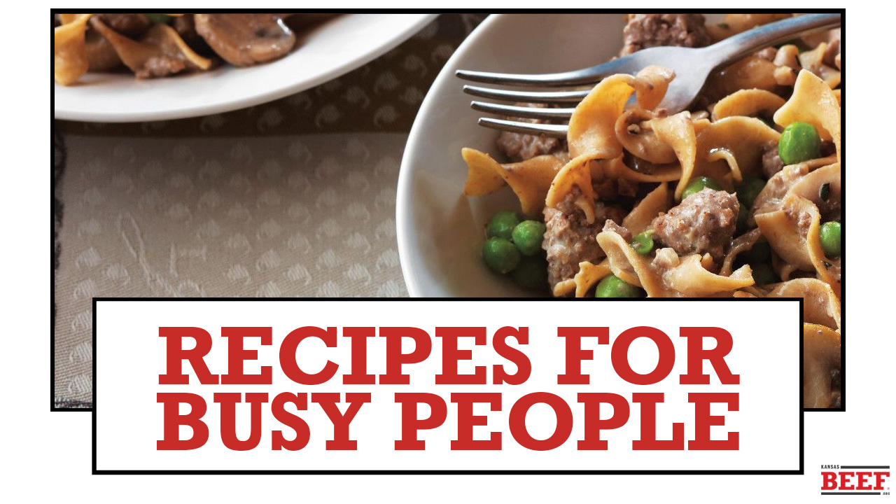CULINARY RESOURCE recipe for busy people