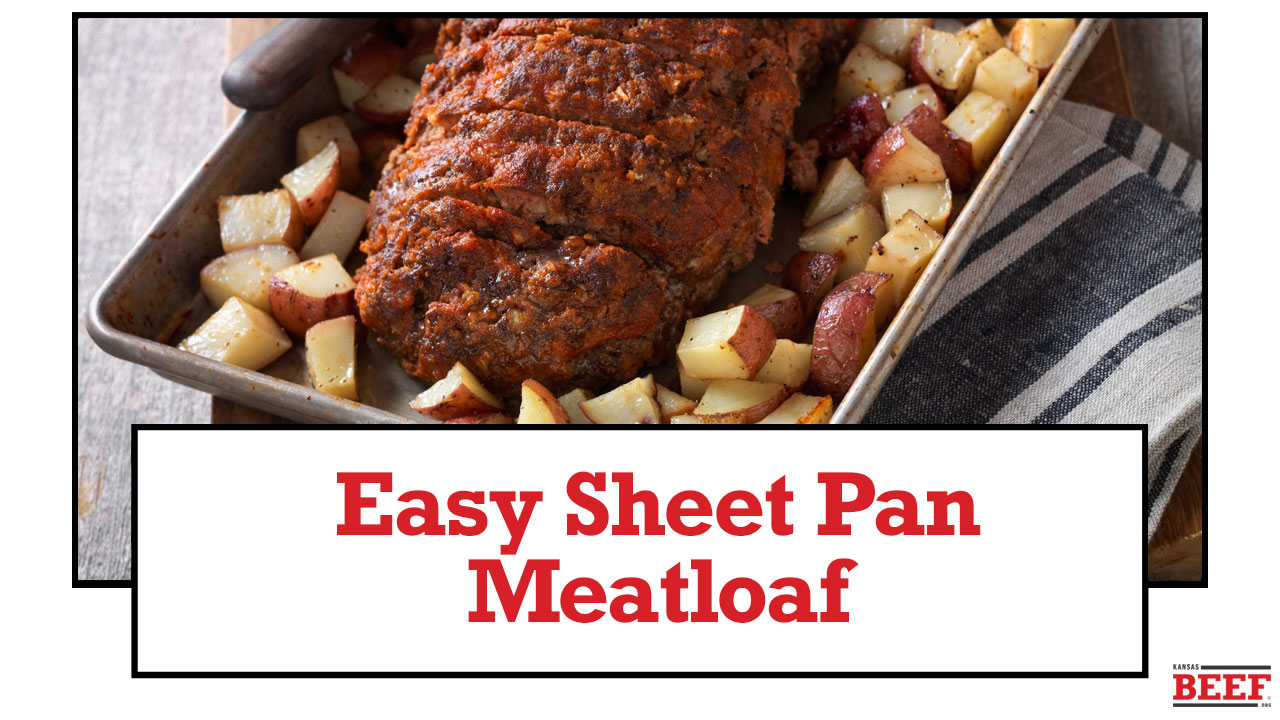 sheet pan meatloaf