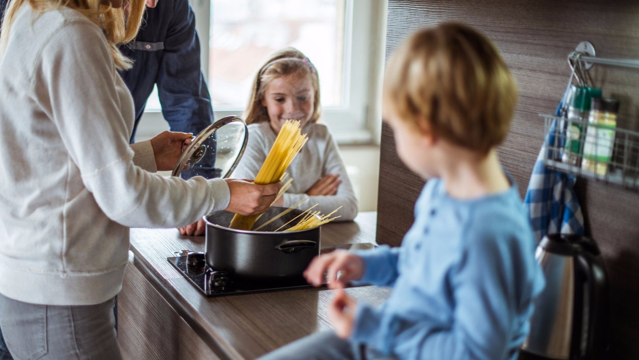 Family cooking together meals that matter