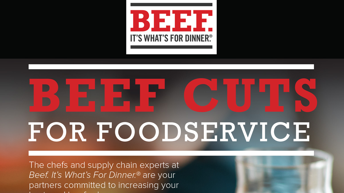 food service beef cuts