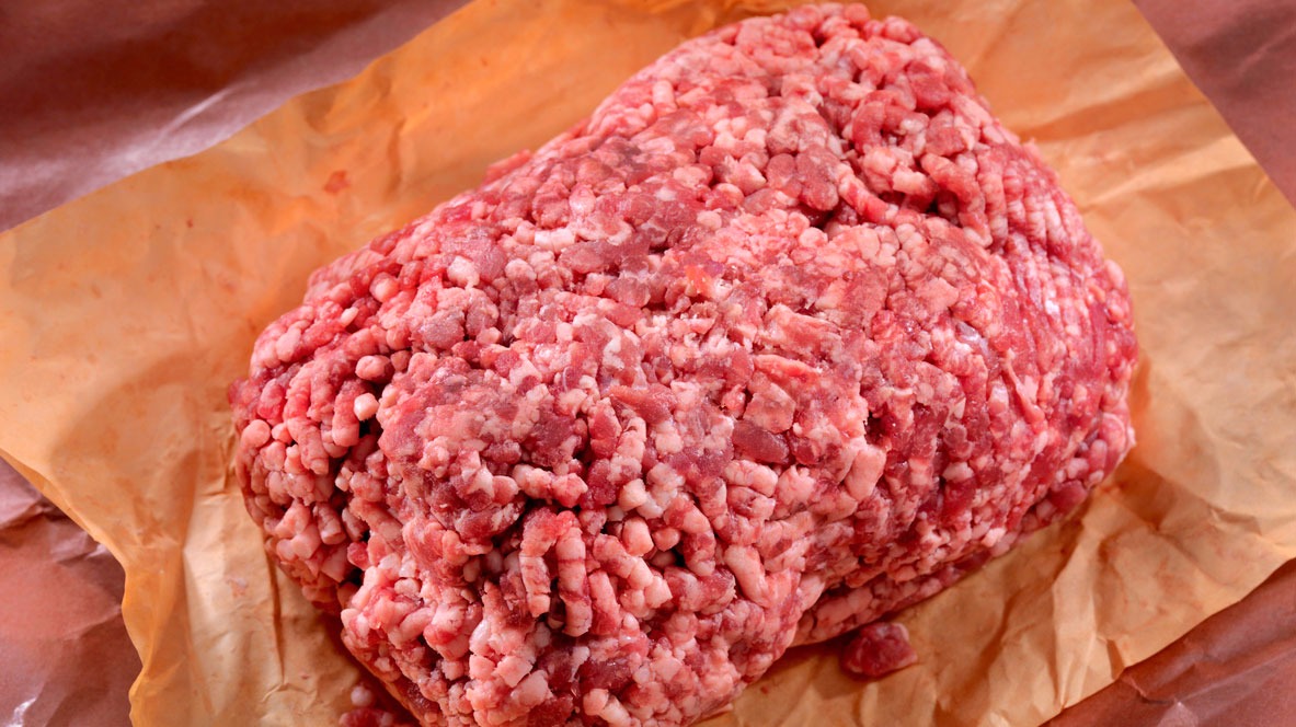 raw ground beef color