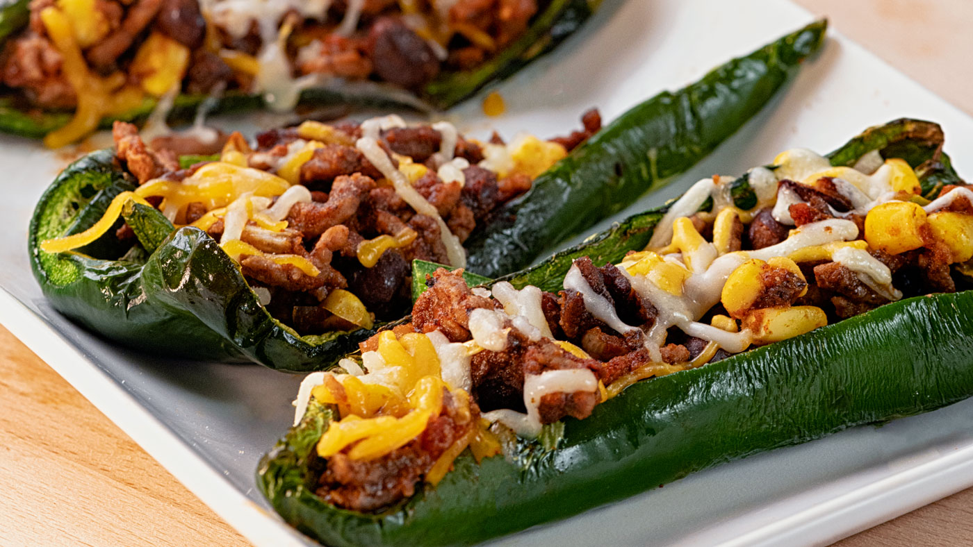 air fryer stuffed peppers