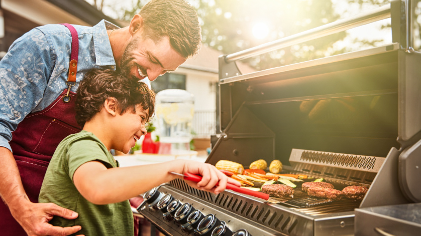 how to cook a hamburger with kids