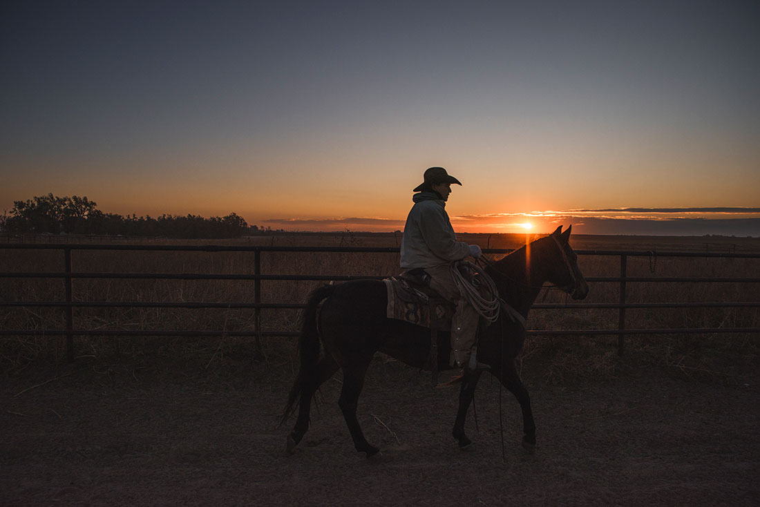 pen rider on horse