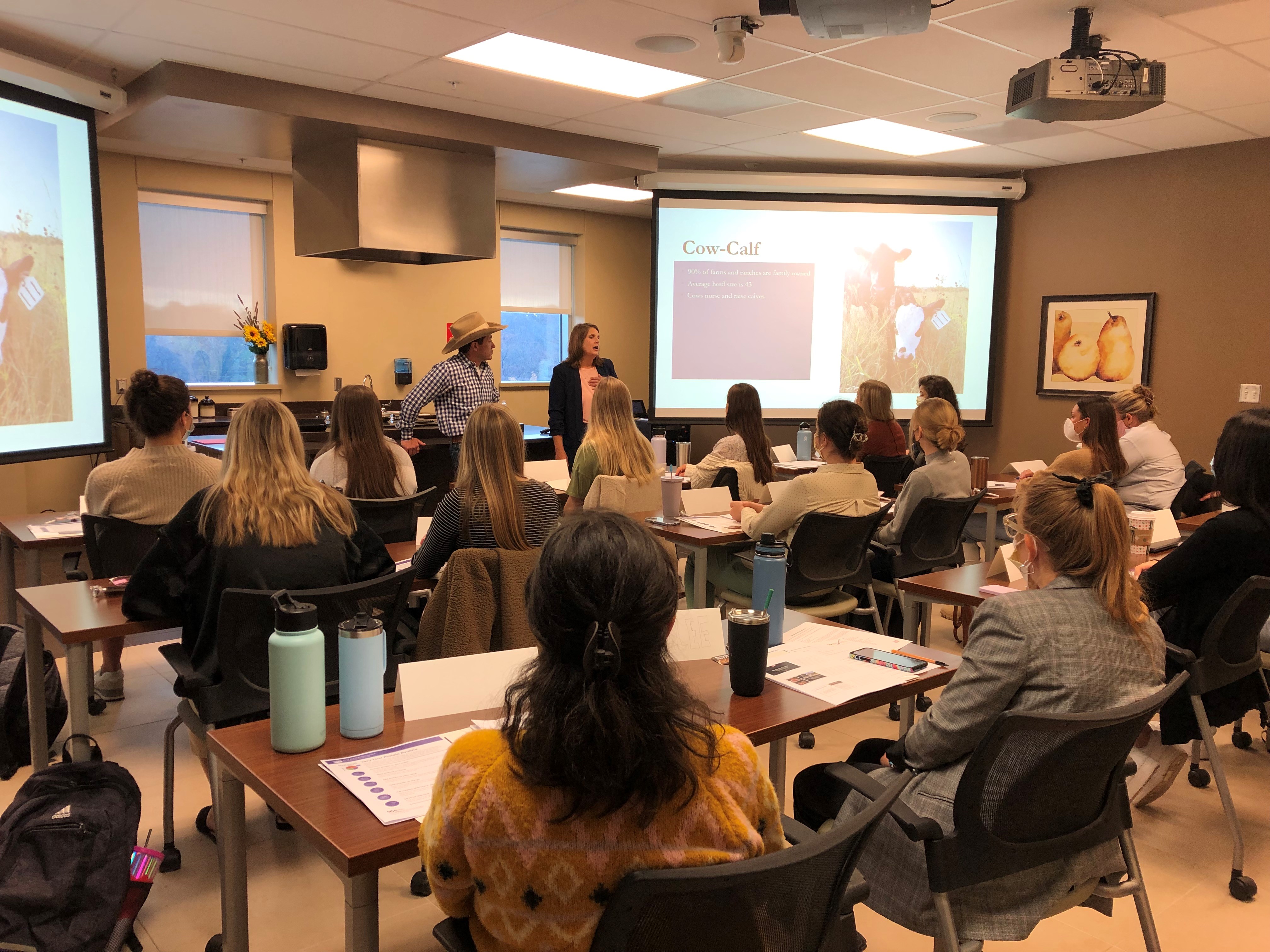 pachecos.jpeg Kansas Ranchers, Pachecos, share their story with UKMC dietetic interns