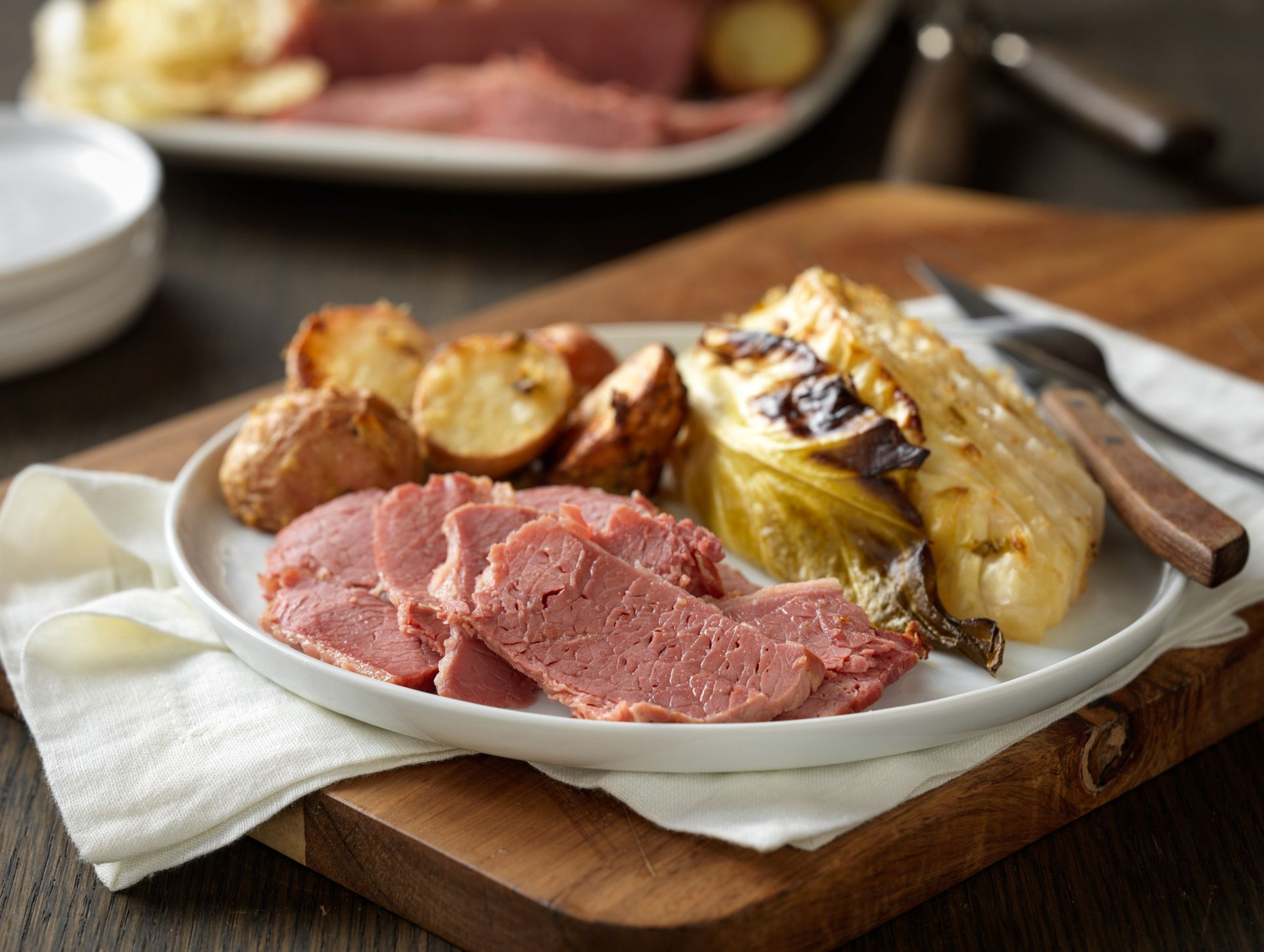 Dijon Glazed Corned Beef