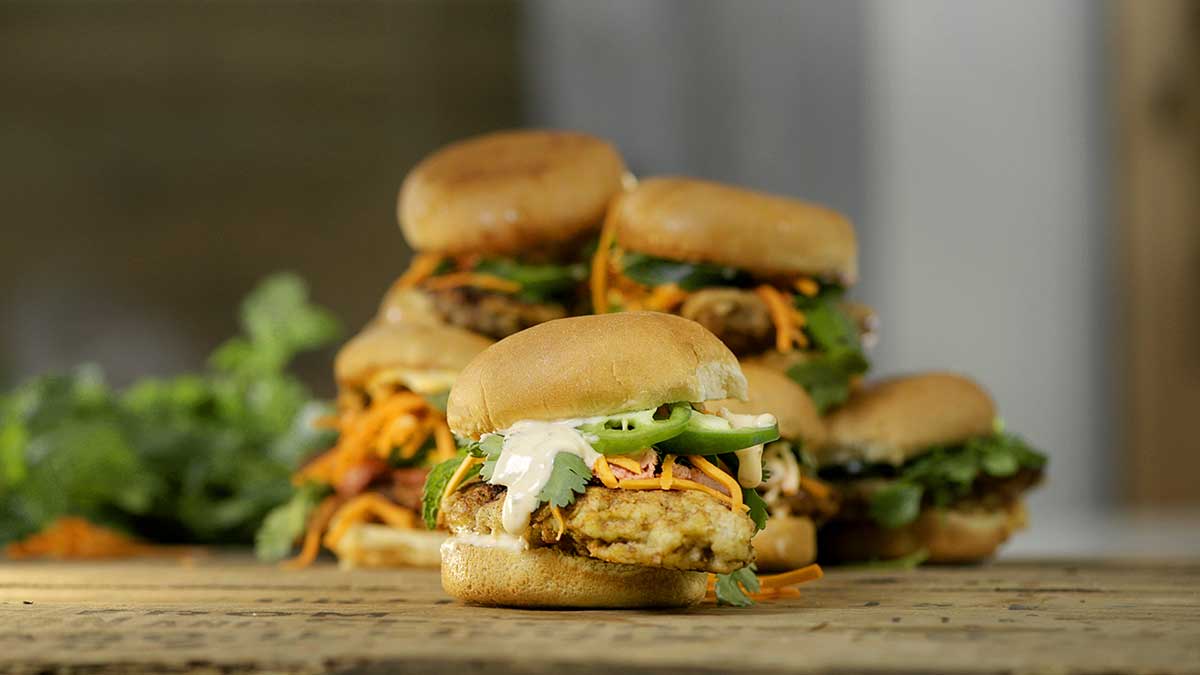 chicken fried steak slider recipe hero