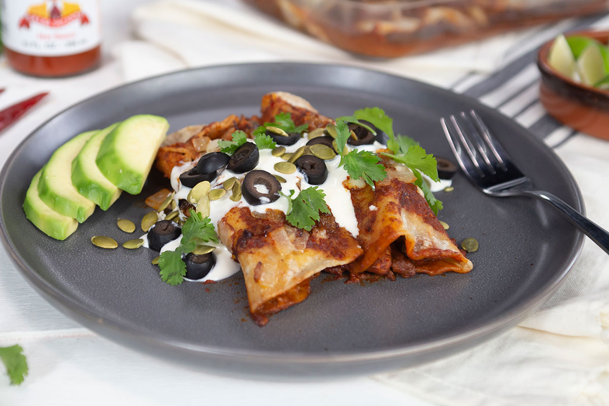 tapatio beef enchilada