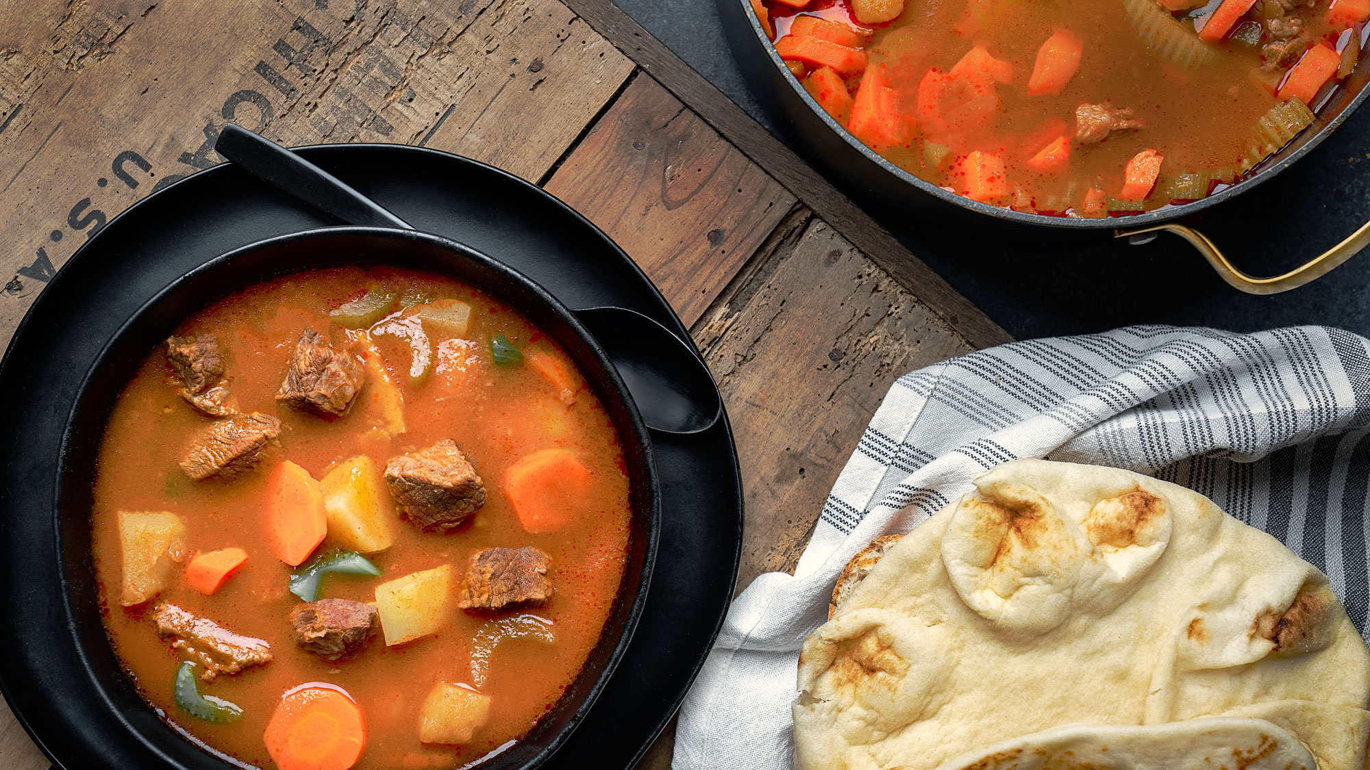 Spicy Beef and Vegetable Soup