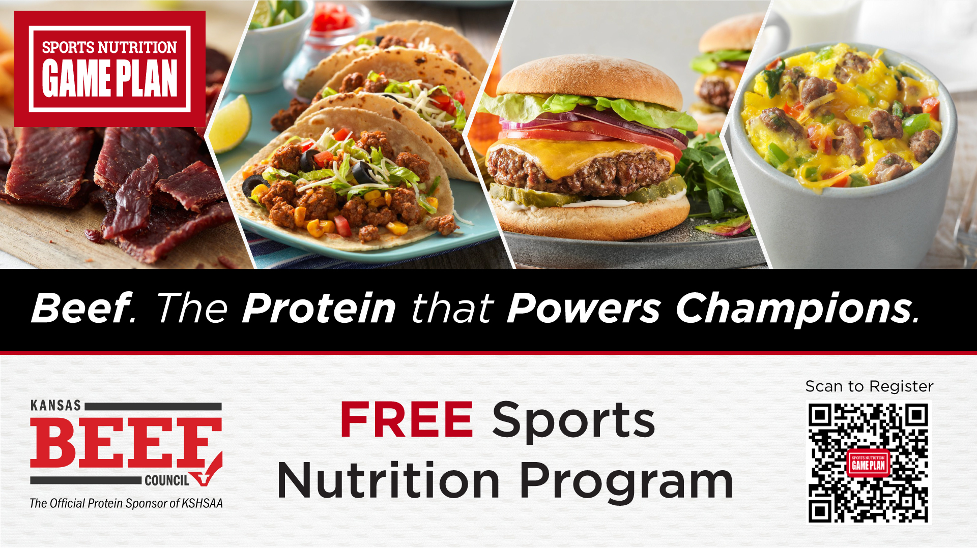 Kansas State High School Activities Association Continues Partnership with Kansas Beef Council as Official Protein Sponsor 